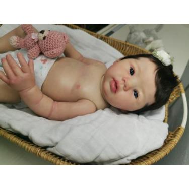 Boneca Bebê Reborn Abigail Corpo De Silicone Realista 48Cm - Mundo Kids -  Bonecas - Magazine Luiza