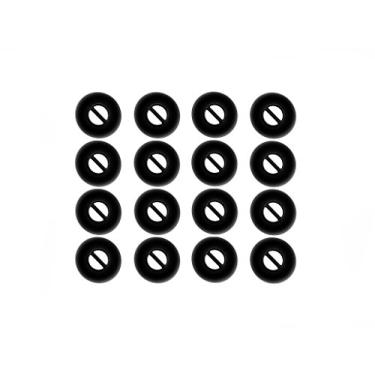 Imagem de 16 peças de adaptadores de isolamento de ruído de alta qualidade para fones de ouvido intra-auriculares pequenos (B-NSEN) compatíveis com Sennheiser (M2 IE) Momentum I e G CX 3.00 CX 5.00 CX 7.00BT HD1 HD1 Free, HD1 sem fio