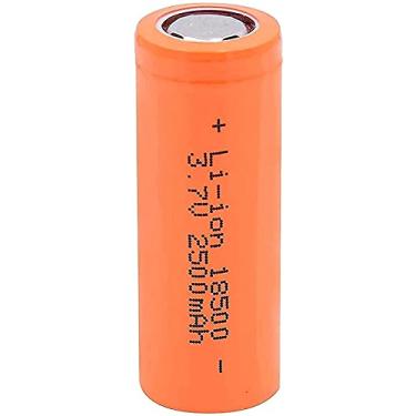Imagem de Bateria de lítio recarregável de 18500 3 7V 2500 mAh para brinquedos lanterna lanterna farol lâmpada de led banco de energia móvel fonte de energia bateria de íon de lítio recarregável - 6 peças