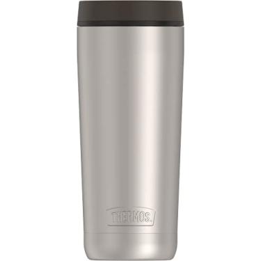 Imagem de THERMOS Copo de aço inoxidável ALTA SERIES 510 g, aço fosco/café expresso preto