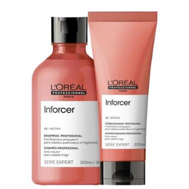 Imagem de Kit Inforcer Shampoo 300ml E Condicionador 200ml - L'oréal Professionn