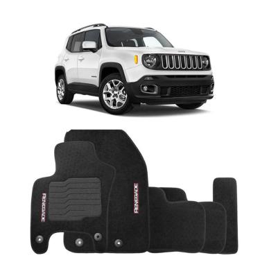 Imagem de Jogo de Tapete Automotivo em Carpete Jeep Renegade 15/20 Ecotap 