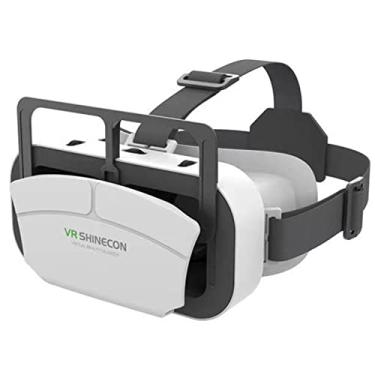 Imagem de realidavirtual | Fones ouvido VR para celular confortável para jogos 3D e vídeos VR | Óculos realidavirtual 3D para celular 4,5'-7,0'