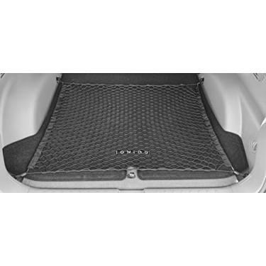 Imagem de Rede de carga elástica estilo piso para porta-malas Hyundai Ioniq 5 SE Limited 2022 - Organizador e armazenamento premium de porta-malas - Rede de bagagem para crossover - Melhor organizador de carro para Hyundai Ioniq 5