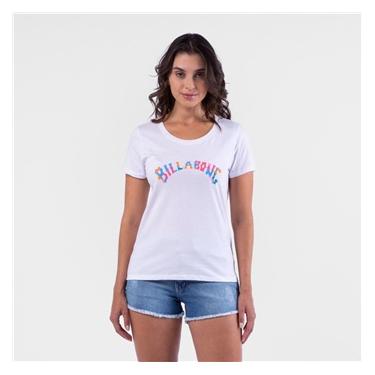 Imagem de Camiseta Fem Billabong W471A0037 Summer Logo - Branco