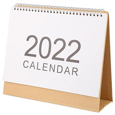 Imagem de VALICLUD 2022 Calendário de Mesa Calendário de Planejamento Diário Planejamento Mensal Mesa Pad Suprimentos de Escritório Da Para Casa (Tamanho XL)