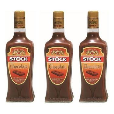Imagem de Kit Licor Stock Chocolate 720ml 3 Unidades
