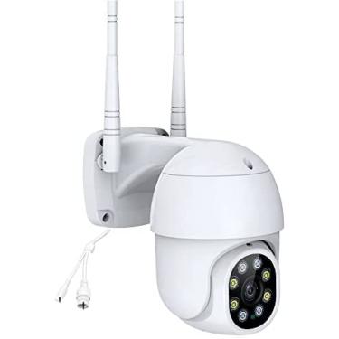 Imagem de Câmera Externa Sem Fio IP 8MP 4K WIFI Vigilância Por Vídeo Segurança Proteção Registro PTZ Speed ​​Dome CCTV 5MP Baby Monitor,Câmera 1080P,High Credit1