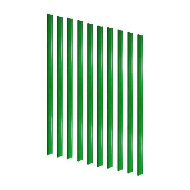 Imagem de 10 Porta Etiqueta Simples 90 Cm Verde New Plus Sa Gôndolas