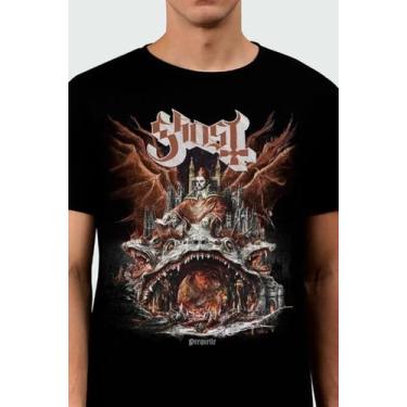 Imagem de Camiseta Banda Ghost Prequelle Preta Rock Metal Of0160 Rch - Consulado