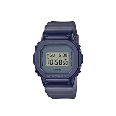 Imagem de Relógio CASIO G-SHOCK semi-transparente azul GM-5600MF-2DR