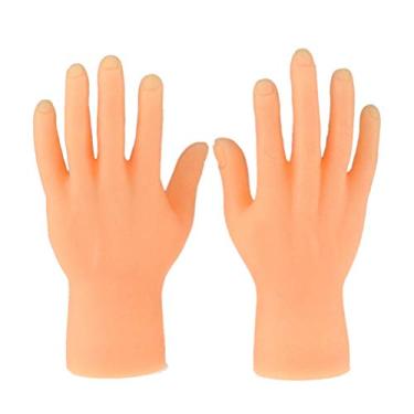 Imagem de AMONIDA Fantoches de Dedo Realistas Duráveis e Adoráveis, Laranja 2