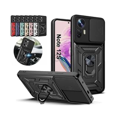 Imagem de Capa Case Capinha Anti Impacto Ring Luxo Premium Xiaomi Redmi Note 12s (PRETA LUXO)