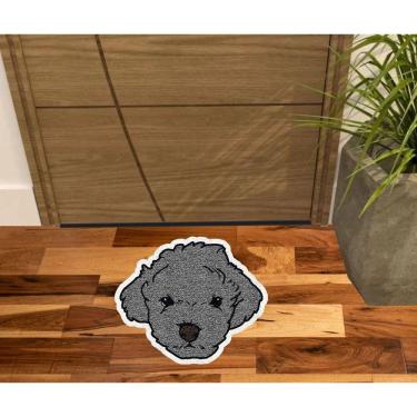 Imagem de Tapete Capacho Pet Cachorro Puldo, Medida Porta Para Sala Quarto Cozinha.