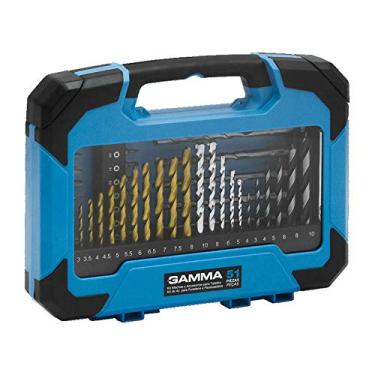 Imagem de Gamma Ferramentas Kit De Acessórios Para Furadeira E Parafusadeira Com 51 Peças G19512Ac