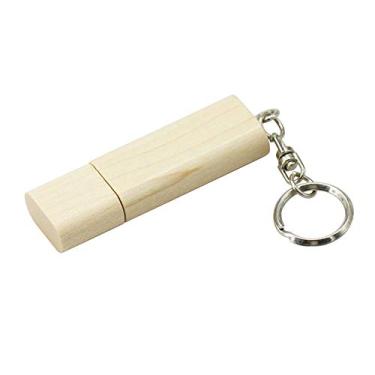 Imagem de 64 GB Fita de madeira 3.0 USB Flash Drive Pen Drive Armazenamento de Dados Pen Drive Pen Drive Pen Drive USB Drive USB 3.0 Pen Drive U Disk Flash Memory Flash Disk - Maple