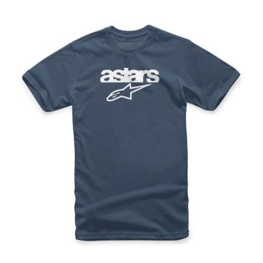 Imagem de Camiseta Alpinestars Heritage Blaze Masculina Azul Marinho-Masculino