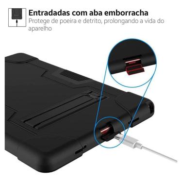 Imagem de Melhor Capa Para Galaxy Tab A8 X200 Criança Anti Impacto