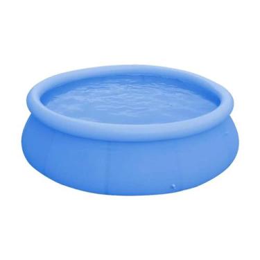 Imagem de Piscina Banheira Inflável 2490 Litros Redonda 2.4M X 63cm 2490L Azul S