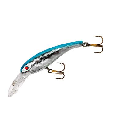 Imagem de Cotton Cordell Isca de pesca Wally Diver – Cromado/Preto – 6,35 cm