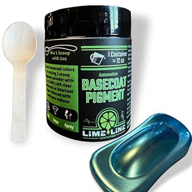 Imagem de LiME LiME Base Coat Maker Chameleon Pearl, 25 gramas de pigmento em pó que muda de cor, dourado, laranja, verde, mudança de cor 22-177