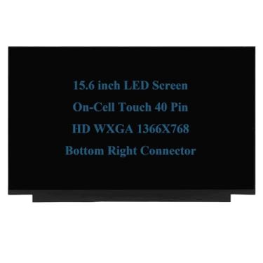 Imagem de wzqrps NT156WHM-T02 B156XTK02.1 Laptop de substituição HD 40 pinos 1366X768 LED LCD On-Cell Touch Screen Digitizer Display para Lenovo Ideapad 3-15IIL05 3-15IML05 3-15ITL05 5D10T05359 5D1000 5D1000