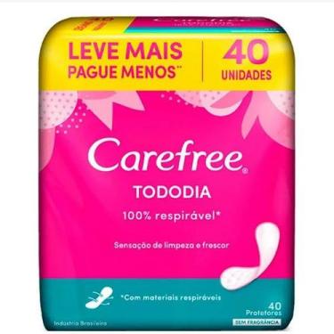 Imagem de Protetor Diário Carefree Sem Perfume 40 Un