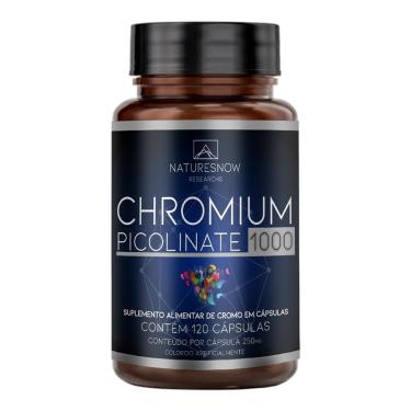 Imagem de PICOLINATO DE CROMO 120 CAPSULAS - NATURES NOW-Unissex