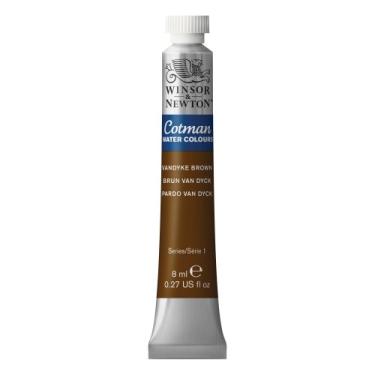 Imagem de Winsor & Newton Tinta aquarela Cotman, tubo de 8 ml, marrom Vandyke