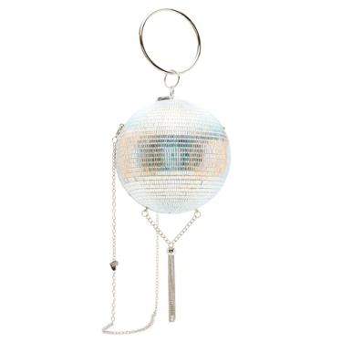 Imagem de Betsey Johnson Bolsa de bola de discoteca Dancin Queen, iridescente, Iridescente, One Size