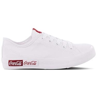 Imagem de Tênis Coca-Cola Shoes, Blend Basic, Unisex, Branco, 34
