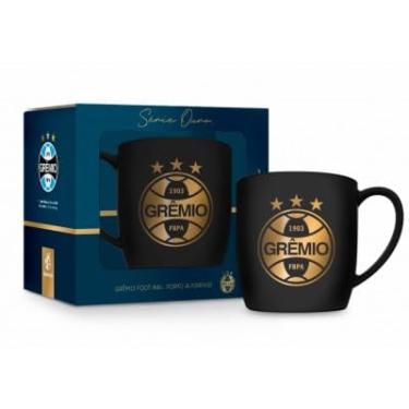 Imagem de Caneca GrÊmio Urban de Porcelana Série Ouro - 300ml