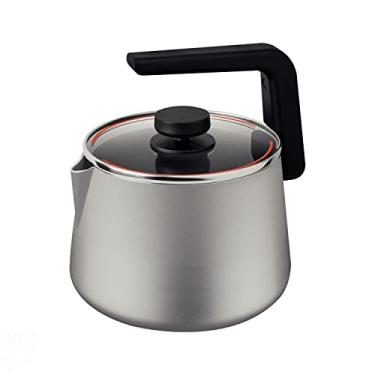 Imagem de Chaleira Tramontina em Alumínio com Revestimento Interno e Externo Starflon Max Off-white 2,4 L