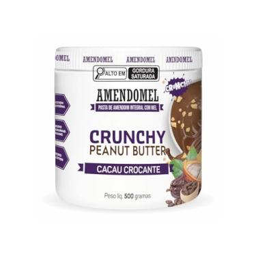 Imagem de Pasta de Amendoim Crocante c/Mel e Cacau (500g) - Thiani