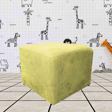 Imagem de Kit Puff Infantil Patrick Amarelo