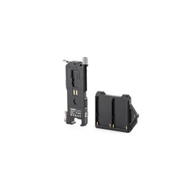 Imagem de Tilta Kit de placa de passagem de bateria série L (NP-F) para DJI RS4 | Inclui P-Taps de 14,8 V, uma porta Lemo de 2 pinos e porta USB-C | Placas trocáveis | Funciona com RS2, RS3, RS3 Pro, RS4 e RS4