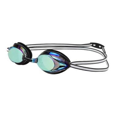 Imagem de YIJU Óculos de natação, óculos de natação antiembaçante Clear View Trendy Waterproof Eyewear óculos de natação para praia, piscina, mergulho