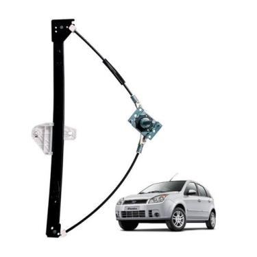 Imagem de Maquina Vidro Manual Fiesta novo Amazon p dianteira Esquerda - Zinni G