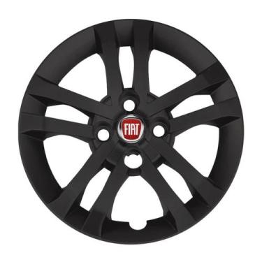 Imagem de Calota Esportiva 294CB Cubo Baixo 14 Preto Fosco Argo 2021 - Garagem O