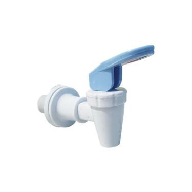 Imagem de Torneira Branca Alavanca Azul Para Bebedouro IBBL PFN 2000 - Zufer