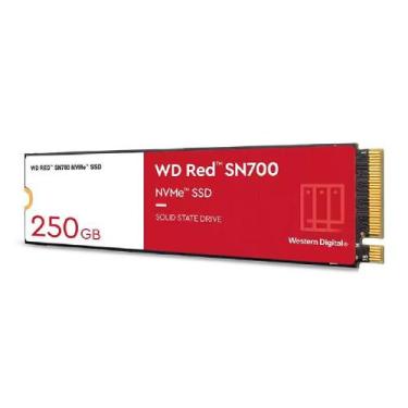 Imagem de SSD WD Red NAS SN700 250GB NVMe M.2 2280 - WDS250G1R0C