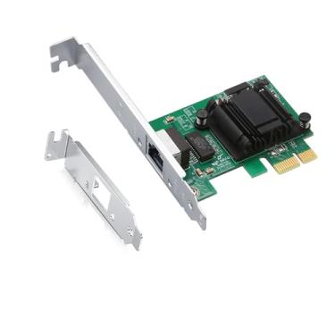 Imagem de Placa de rede H!Fiber Gigabit PCIe com chip Intel 82574L, placa de rede de 1 Gb Compare com Intel EXPI9301CT/ EXPI9301CTBLK NIC, porta RJ45 única, PCI Express X1, placa Ethernet para Windows/Windows
