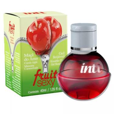 Imagem de Fruit Sexy Gel Beijável Sabor Maçã do Amor 40ml Intt