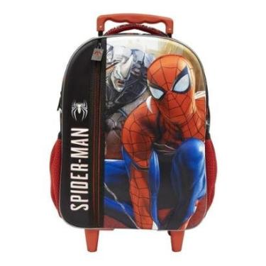 Imagem de Mochila Rodinhas 14 Spider Man Homem Aranha Marvel Vingadores Xeryus10701-Masculino
