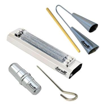 Imagem de Agogo Médio Torelli To015 + Reco Reco Tr501 + Ganza Tg 550 - Torelli M