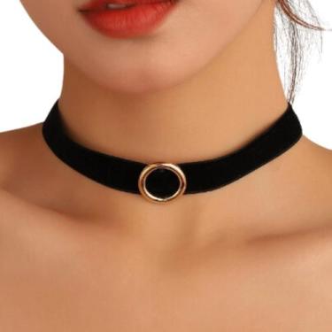 Imagem de Gargantilha Colar Chocker Acessórios Femininos Decoração - anjo da mam