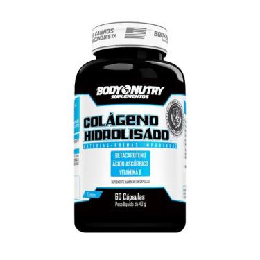 Imagem de Colageno Hidrolisado 60 Capsulas Tipo 1 Betacaroteno Vitamina C Acido 