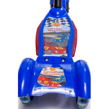 Imagem de Trinete Azul Para crianças de 8 9 10 anos Assistente Super Legal - DM 