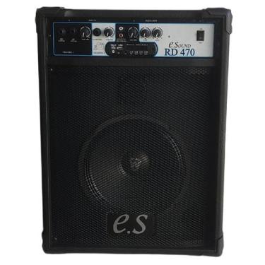 Imagem de Caixa De Som Amplificada Teclado Violão Guitar 10 Pol. 60W - E. Sound