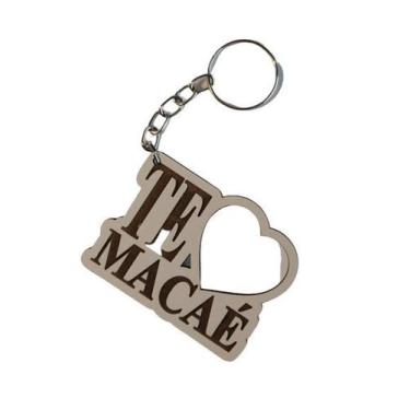 Imagem de Chaveiro personalizado TE AMO MACAÉ - Arte Magazine
